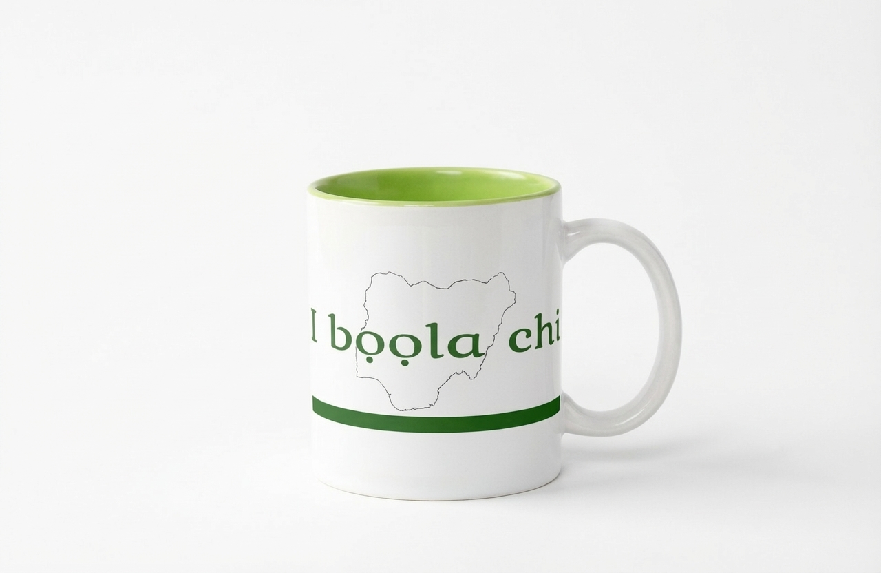 Set of 2 - Igbo, Green and White (11 Ounces) view 2